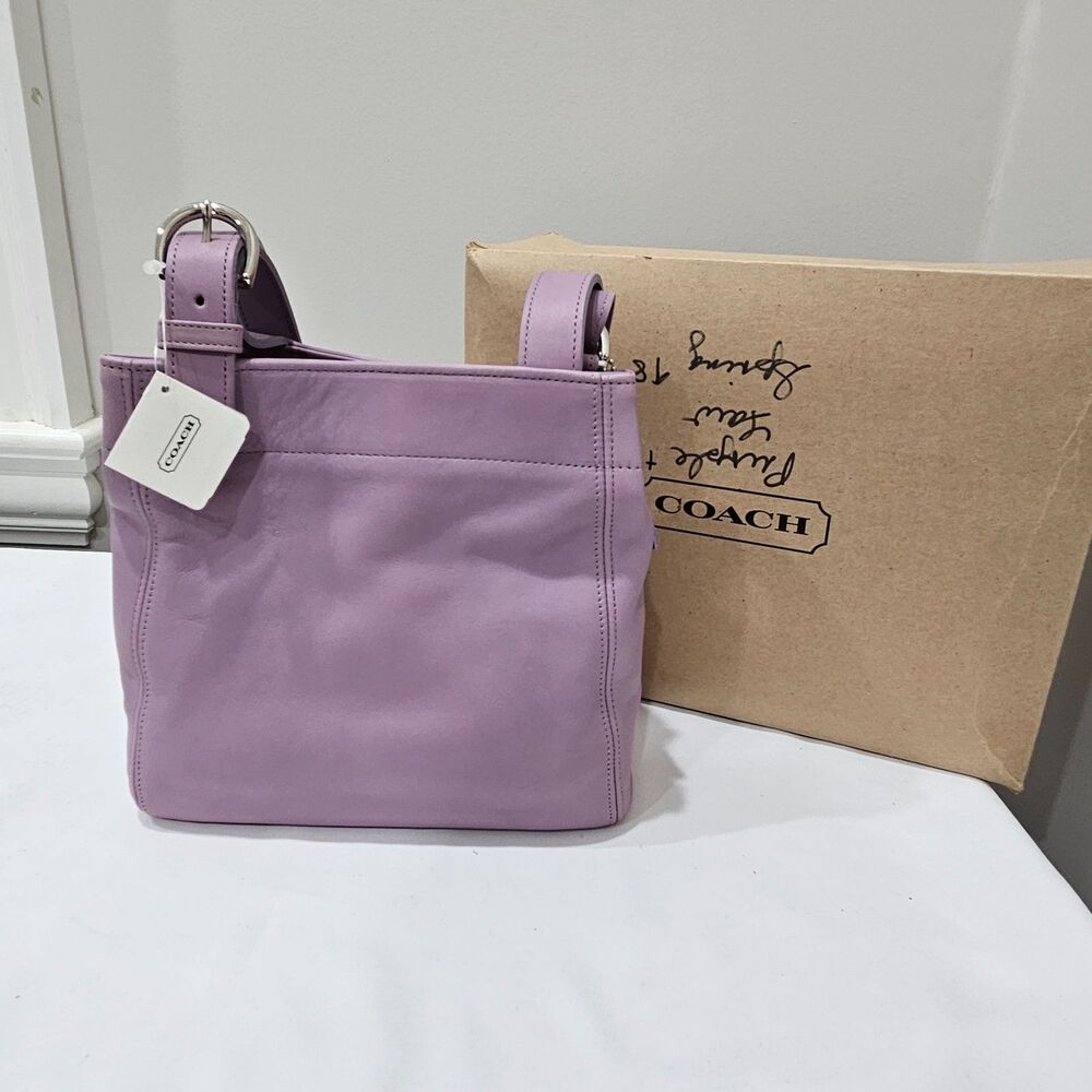 Vintage Coach Soho Buckle Bag 4157 Lavender Y2K Shoulder Bag Casual Colorful